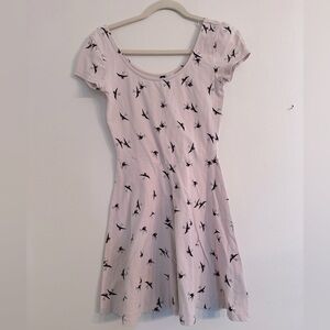 Flying sparrow fitted dress
